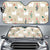 Llama Cactus Pattern Print Design 09 Car Sun Shades-JORJUNE.COM