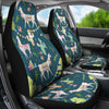 Llama With Cactus Design Print Universal Fit Car Seat Covers