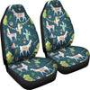 Llama With Cactus Design Print Universal Fit Car Seat Covers