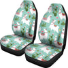 Llama With Cactus Themed Print Universal Fit Car Seat Covers