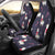 Llama With Candy Cane Themed Print Universal Fit Car Seat Covers