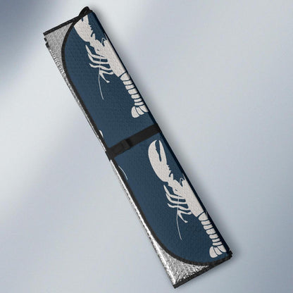 Lobster Pattern Print Design 02 Car Sun Shades-JORJUNE.COM