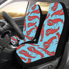 Lobster Red Pattern Print Design 03 Car Seat Covers (Set of 2)-JORJUNE.COM