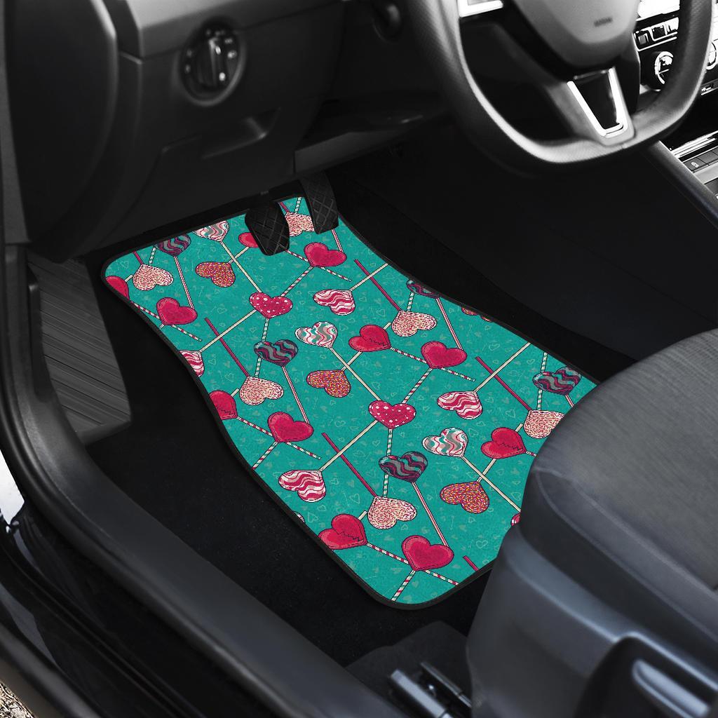 Lollipop Pattern Print Design LL01 Car Floor Mats-JORJUNE.COM