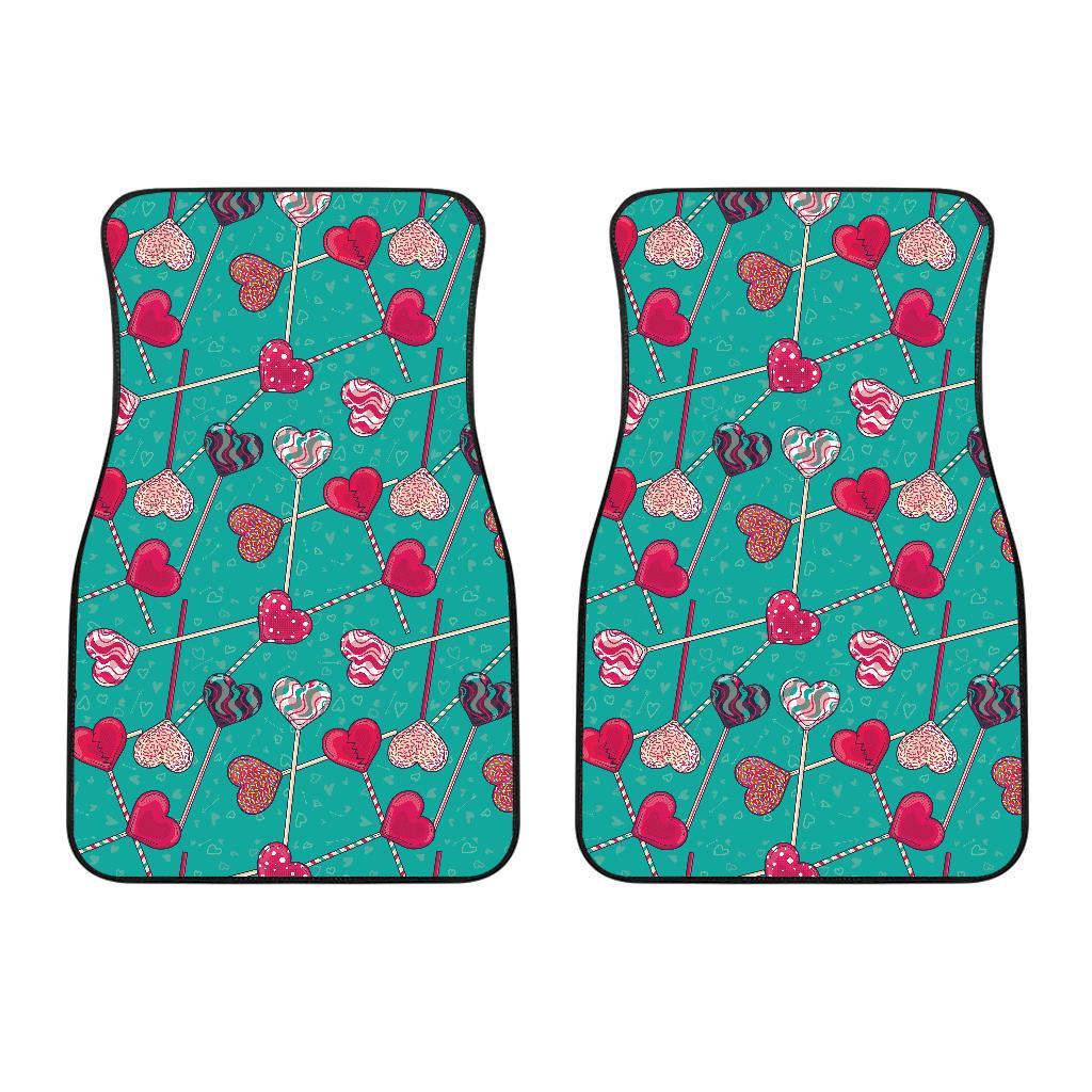 Lollipop Pattern Print Design LL01 Car Floor Mats-JORJUNE.COM