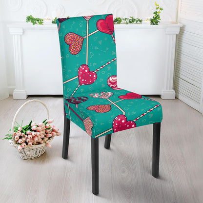 Lollipop Pattern Print Design LL01 Dining Chair Slipcover-JORJUNE.COM