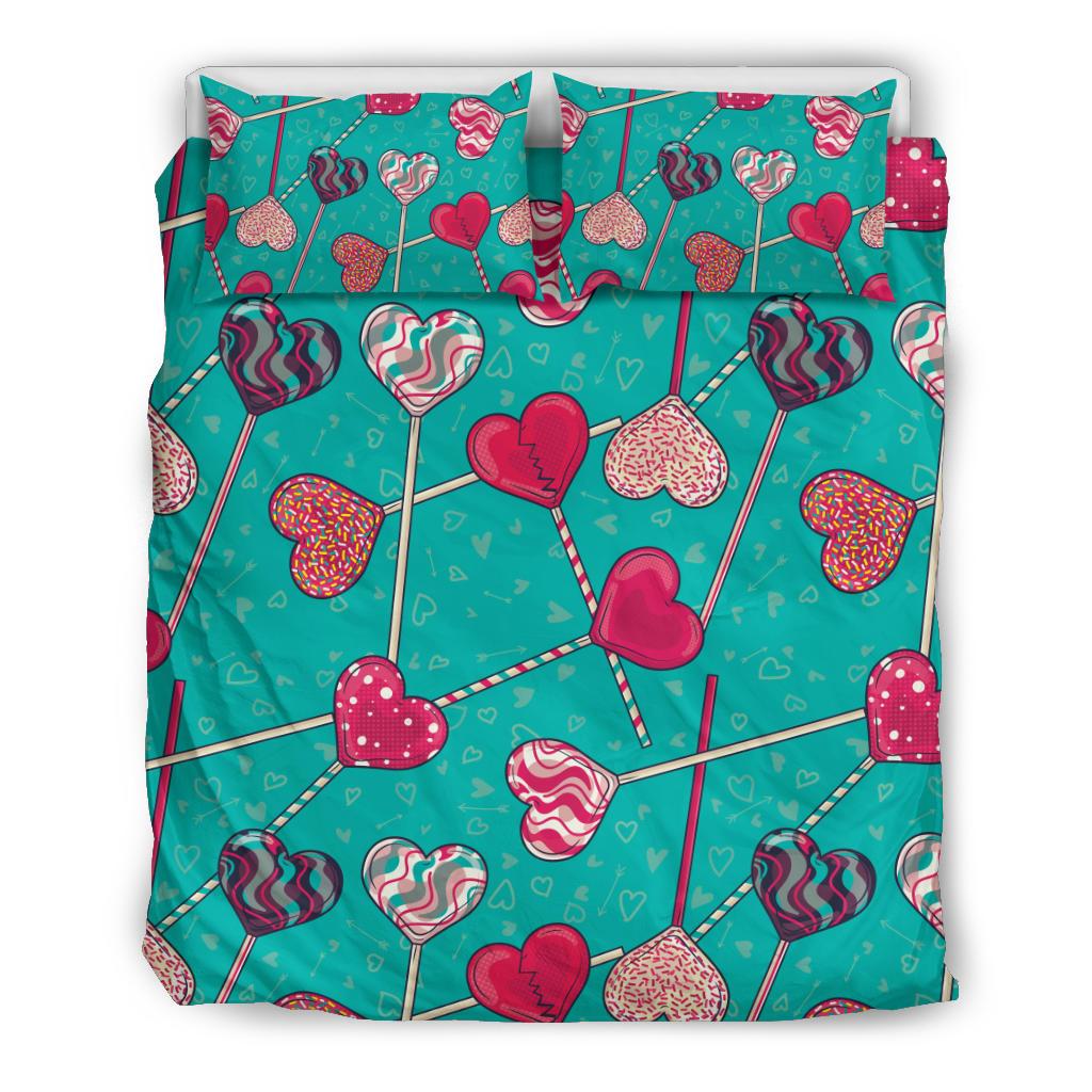 Lollipop Pattern Print Design LL01 Duvet Cover Bedding Set-JORJUNE.COM