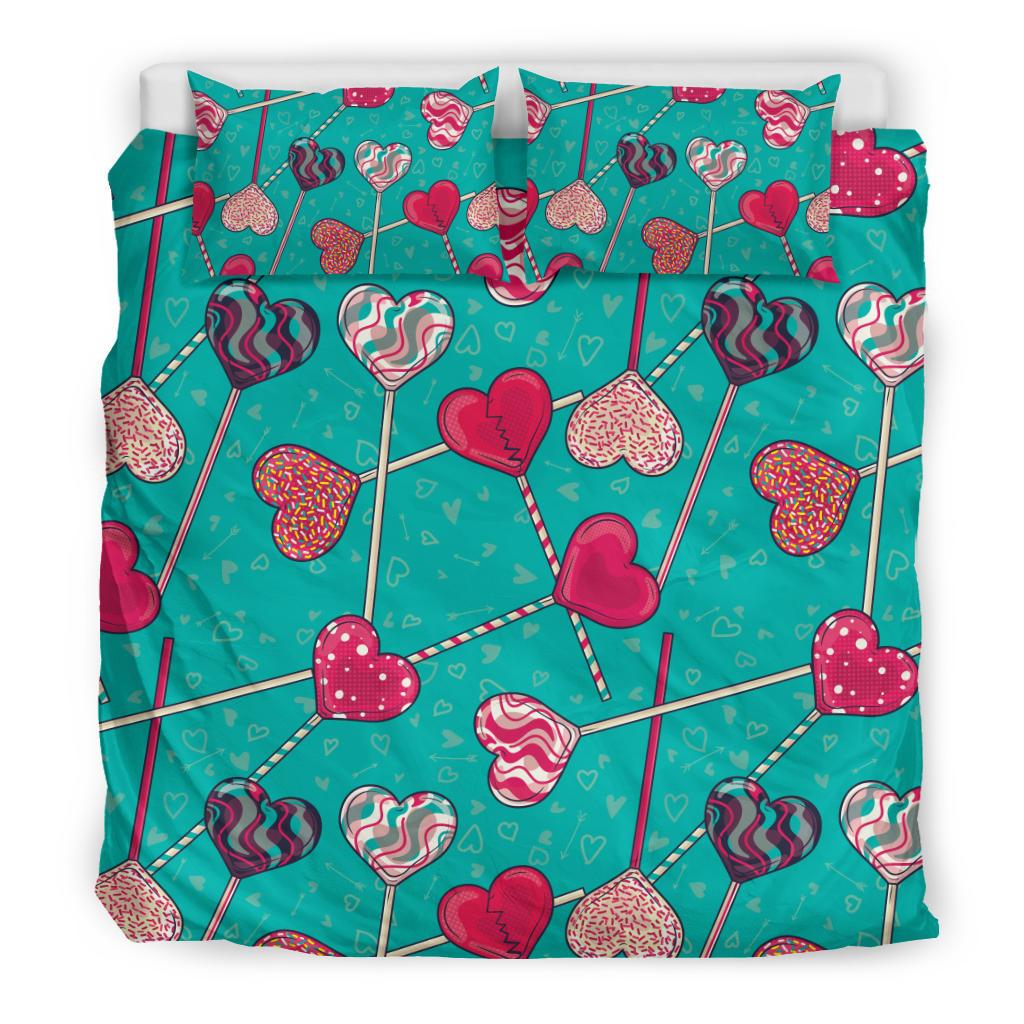 Lollipop Pattern Print Design LL01 Duvet Cover Bedding Set-JORJUNE.COM