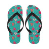 Lollipop Pattern Print Design LL01 Flip Flops-JorJune