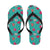 Lollipop Pattern Print Design LL01 Flip Flops-JorJune