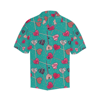 Lollipop Pattern Print Design LL01 Men Hawaiian Shirt-JorJune
