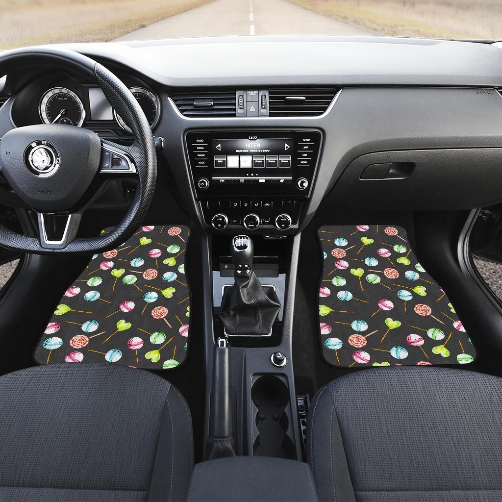 Lollipop Pattern Print Design LL02 Car Floor Mats-JORJUNE.COM
