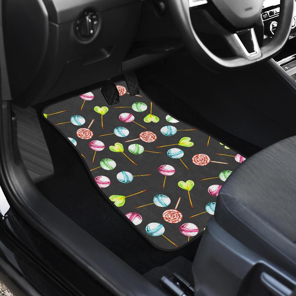 Lollipop Pattern Print Design LL02 Car Floor Mats-JORJUNE.COM