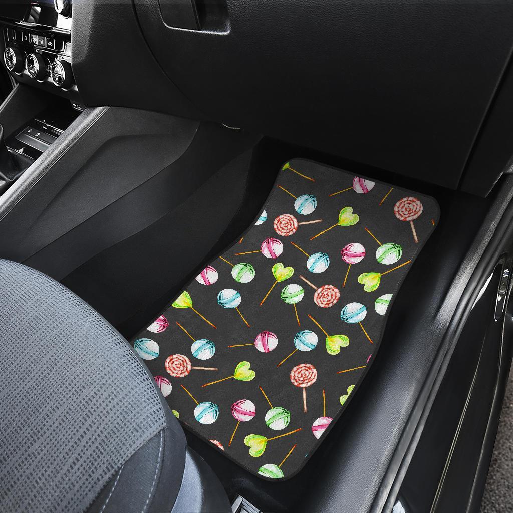 Lollipop Pattern Print Design LL02 Car Floor Mats-JORJUNE.COM