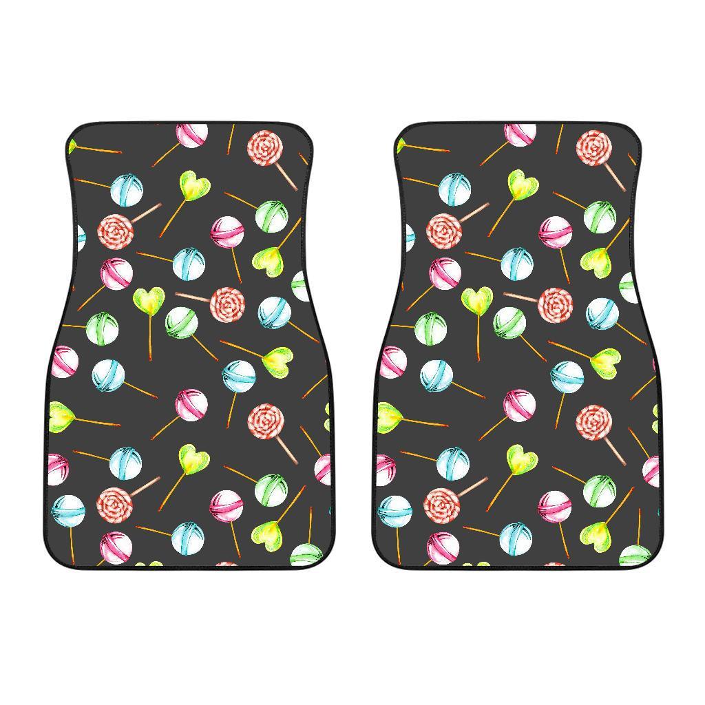 Lollipop Pattern Print Design LL02 Car Floor Mats-JORJUNE.COM