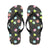 Lollipop Pattern Print Design LL02 Flip Flops-JorJune