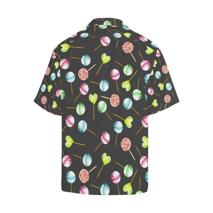 Lollipop Pattern Print Design LL02 Men Hawaiian Shirt-JorJune