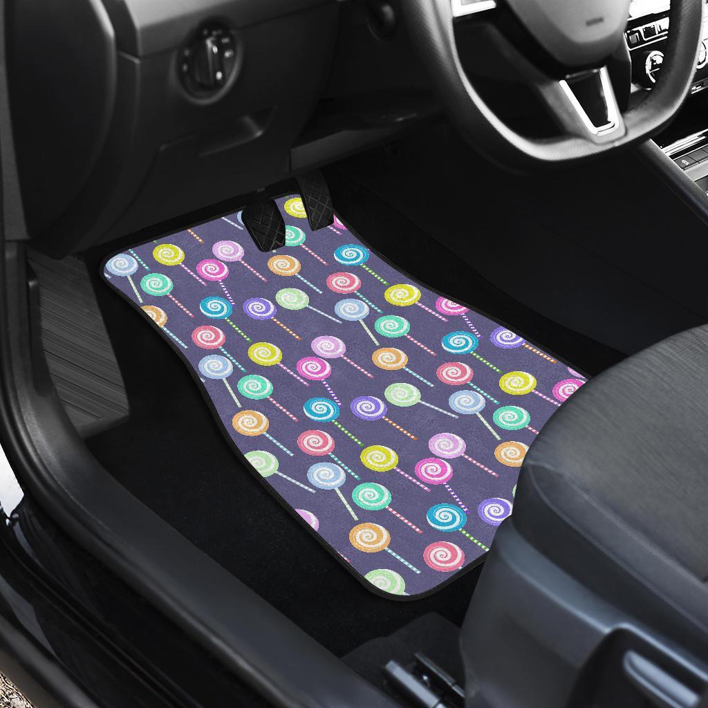 Lollipop Pattern Print Design LL03 Car Floor Mats-JORJUNE.COM