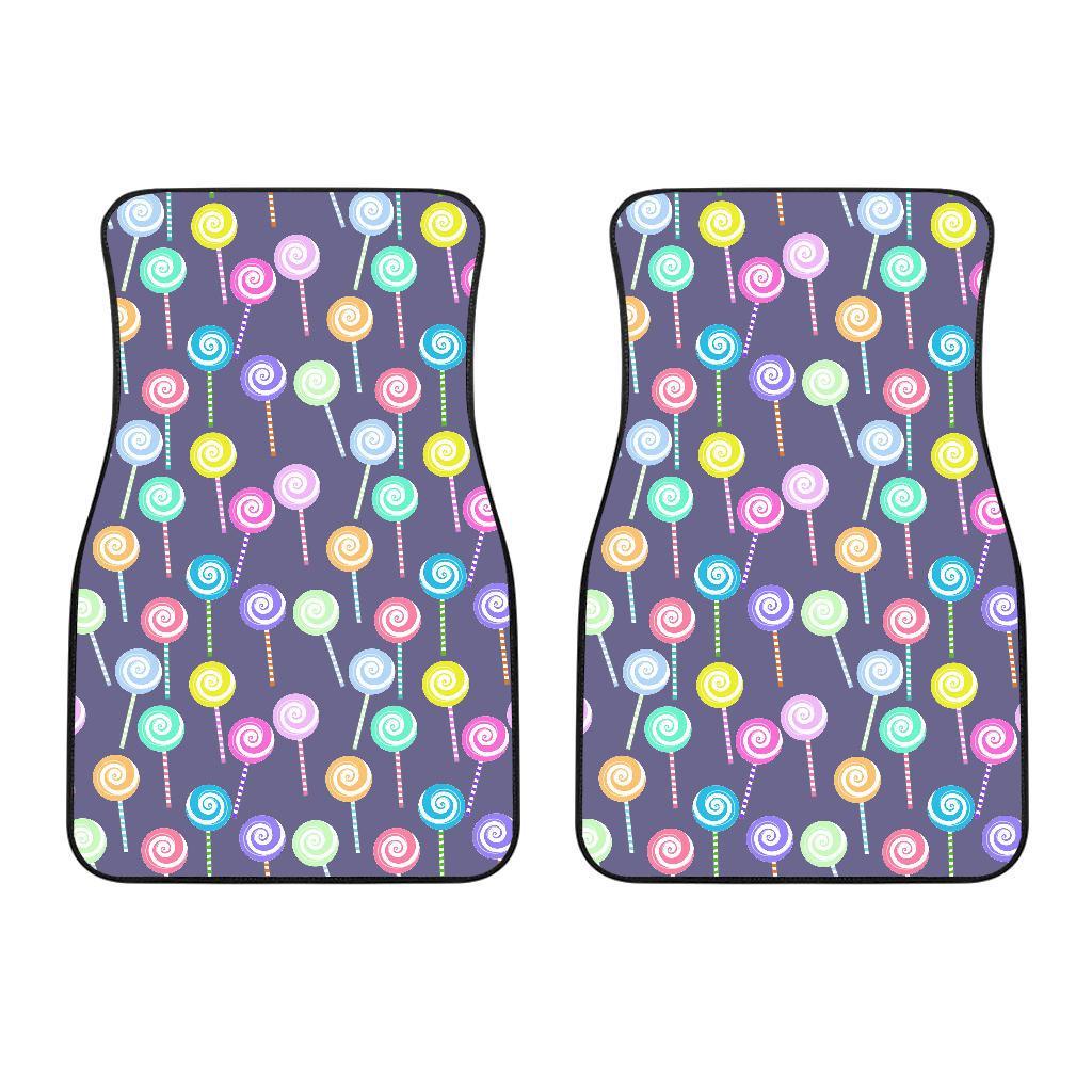 Lollipop Pattern Print Design LL03 Car Floor Mats-JORJUNE.COM