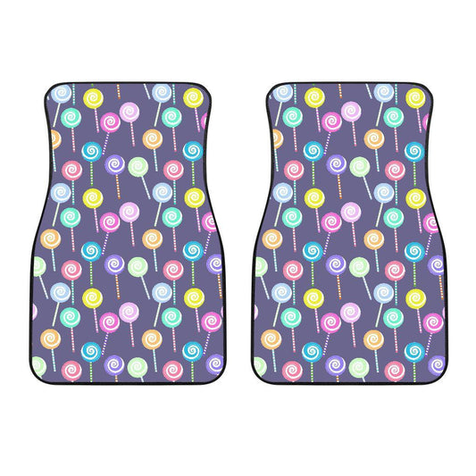 Lollipop Pattern Print Design LL03 Car Floor Mats-JORJUNE.COM