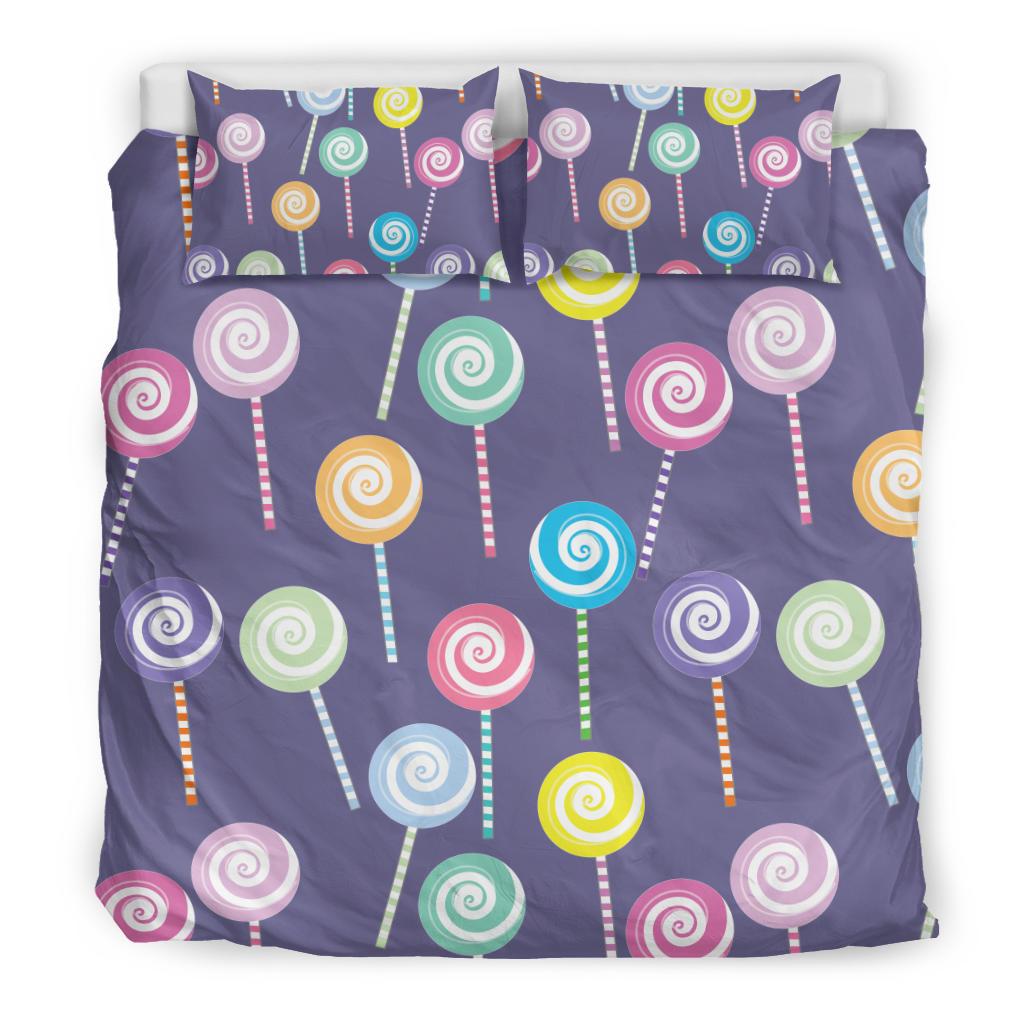 Lollipop Pattern Print Design LL03 Duvet Cover Bedding Set-JORJUNE.COM