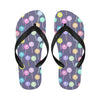 Lollipop Pattern Print Design LL03 Flip Flops-JorJune