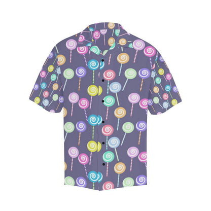 Lollipop Pattern Print Design LL03 Men Hawaiian Shirt-JorJune
