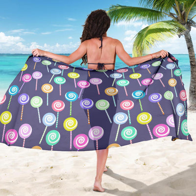 Lollipop Pattern Print Design LL03 Sarong Pareo Wrap-JORJUNE.COM