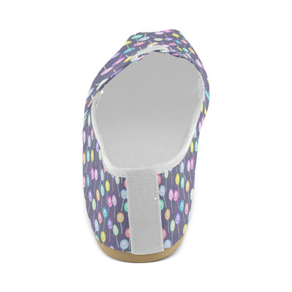 Lollipop Pattern Print Design LL03 Women Casual Shoes-JorJune.com