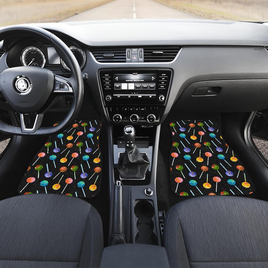 Lollipop Pattern Print Design LL04 Car Floor Mats-JORJUNE.COM