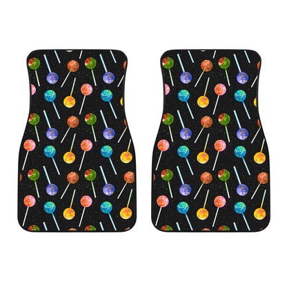 Lollipop Pattern Print Design LL04 Car Floor Mats-JORJUNE.COM
