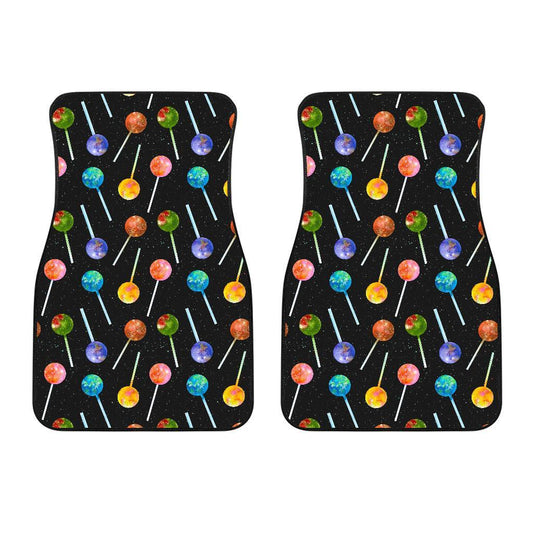 Lollipop Pattern Print Design LL04 Car Floor Mats-JORJUNE.COM