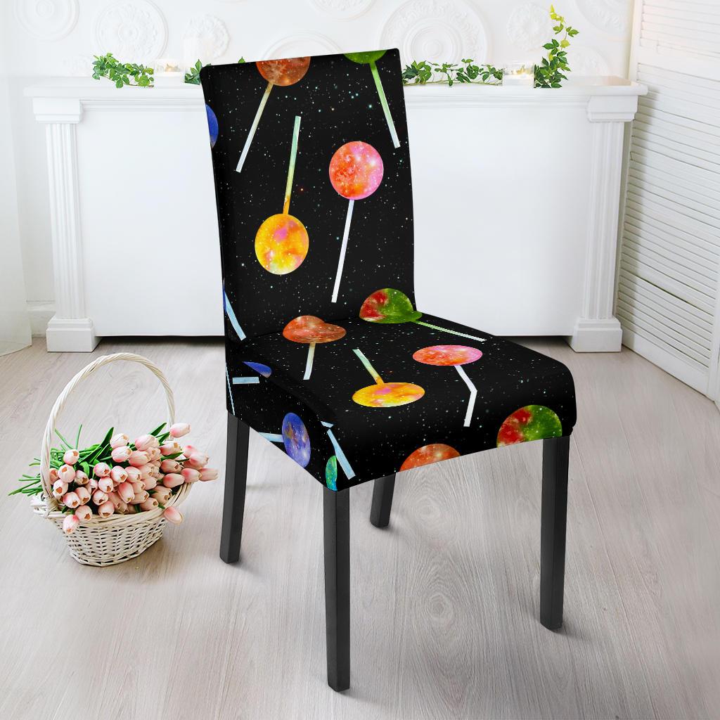 Lollipop Pattern Print Design LL04 Dining Chair Slipcover-JORJUNE.COM