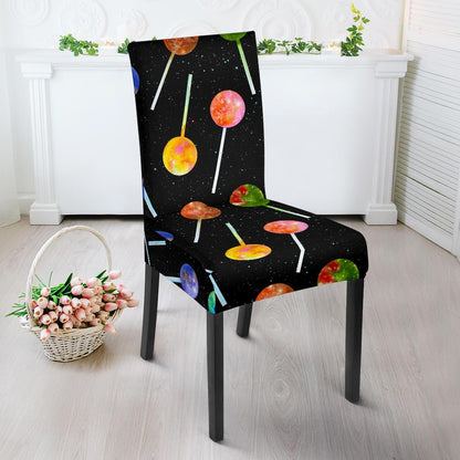 Lollipop Pattern Print Design LL04 Dining Chair Slipcover-JORJUNE.COM