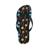 Lollipop Pattern Print Design LL04 Flip Flops-JorJune