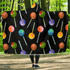 Lollipop Pattern Print Design LL04 Hooded Blanket-JORJUNE.COM