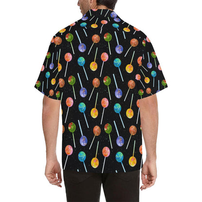Lollipop Pattern Print Design LL04 Men Hawaiian Shirt-JorJune