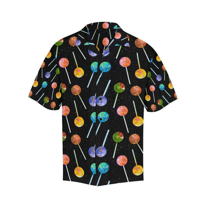 Lollipop Pattern Print Design LL04 Men Hawaiian Shirt-JorJune