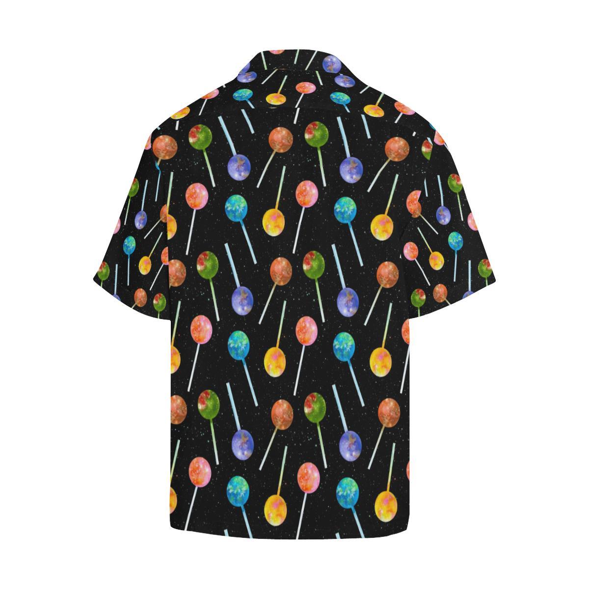 Lollipop Pattern Print Design LL04 Men Hawaiian Shirt-JorJune