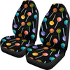 Lollipop Pattern Print Design LL04 Universal Fit Car Seat Covers-JorJune