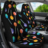 Lollipop Pattern Print Design LL04 Universal Fit Car Seat Covers-JorJune