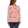 Lollipop Pattern Print Design LL05 Women Long Sleeve Sweatshirt-JorJune