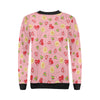 Lollipop Pattern Print Design LL05 Women Long Sleeve Sweatshirt-JorJune