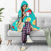 Lollipop Pattern Print Design LL06 Hooded Blanket-JORJUNE.COM