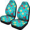 Lollipop Pattern Print Design LL06 Universal Fit Car Seat Covers-JorJune