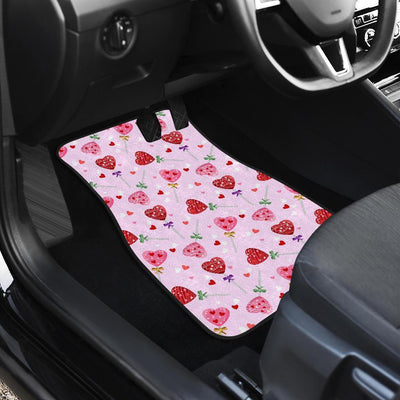 Lollipop Pattern Print Design LL07 Car Floor Mats-JORJUNE.COM