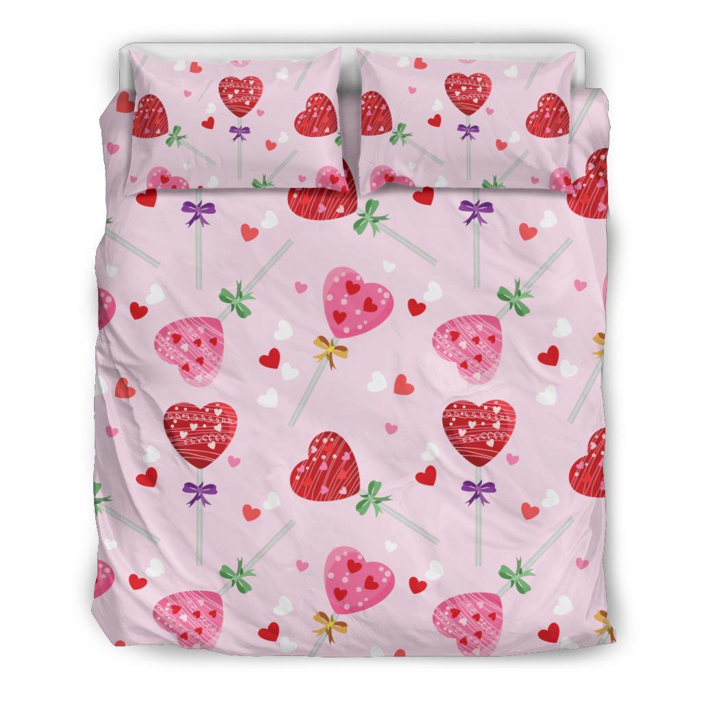 Lollipop Pattern Print Design LL07 Duvet Cover Bedding Set-JORJUNE.COM