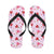 Lollipop Pattern Print Design LL07 Flip Flops-JorJune