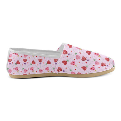 Lollipop Pattern Print Design LL07 Women Casual Shoes-JorJune.com