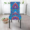 lotus Boho Pattern Print Design LO010 Dining Chair Slipcover-JORJUNE.COM